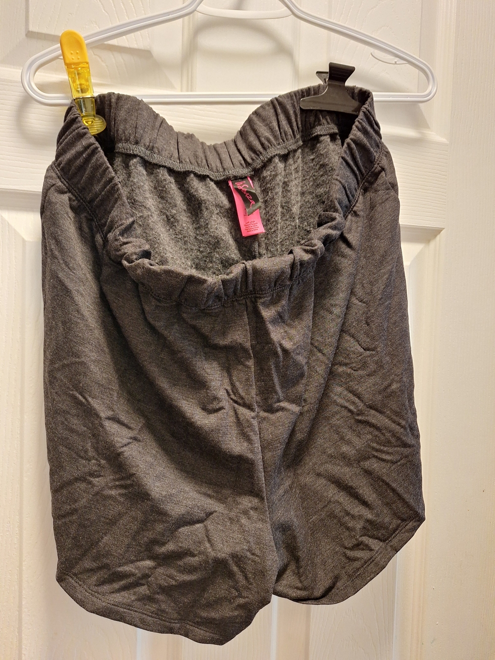 La SENZA Dark Gray Elastic Waist Athletic Shorts
